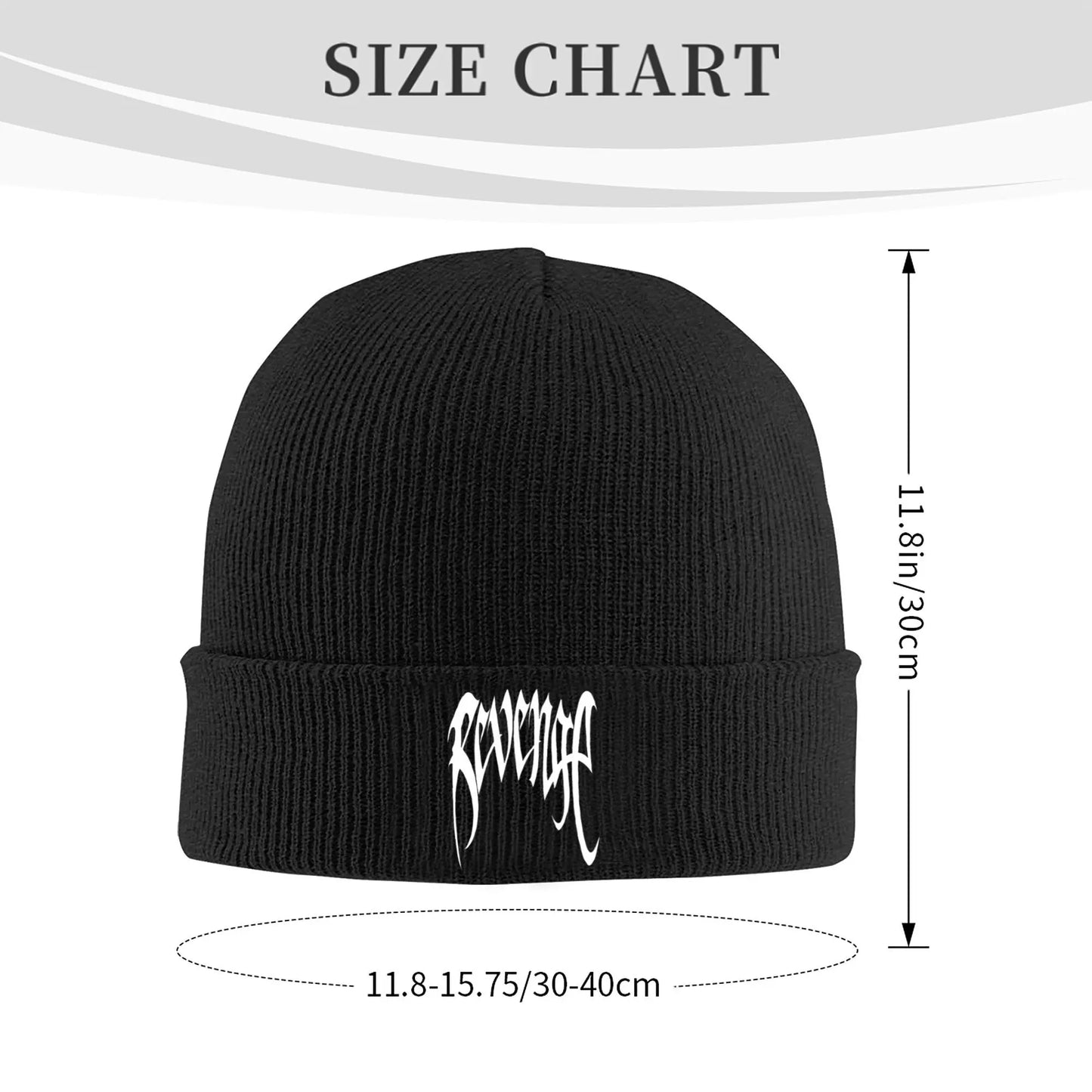 XXXTentacion : "Revenge" Embroidered Knitted Beanie