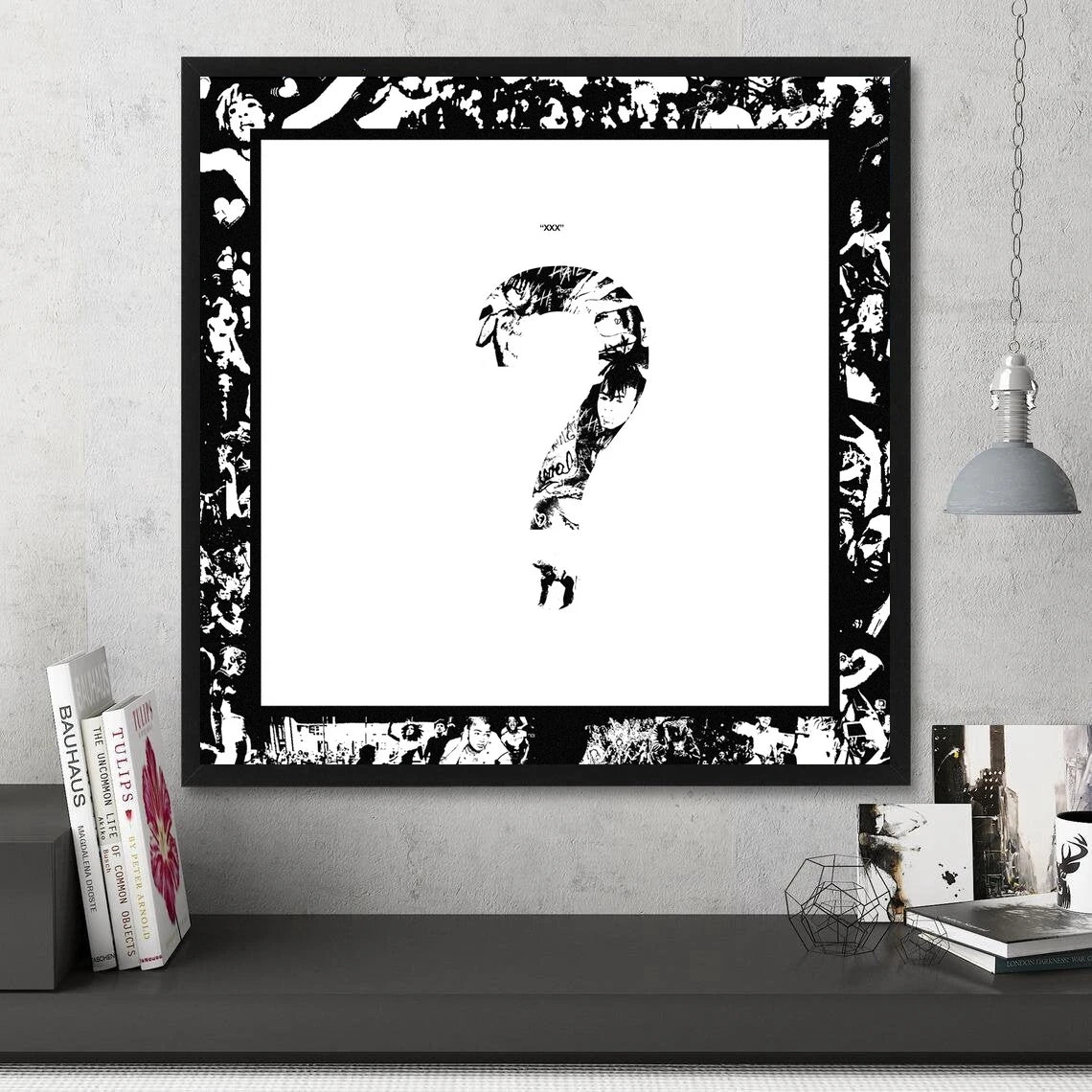 XXXTentacion : ? Music Album Cover Canvas Art ( No Frame )