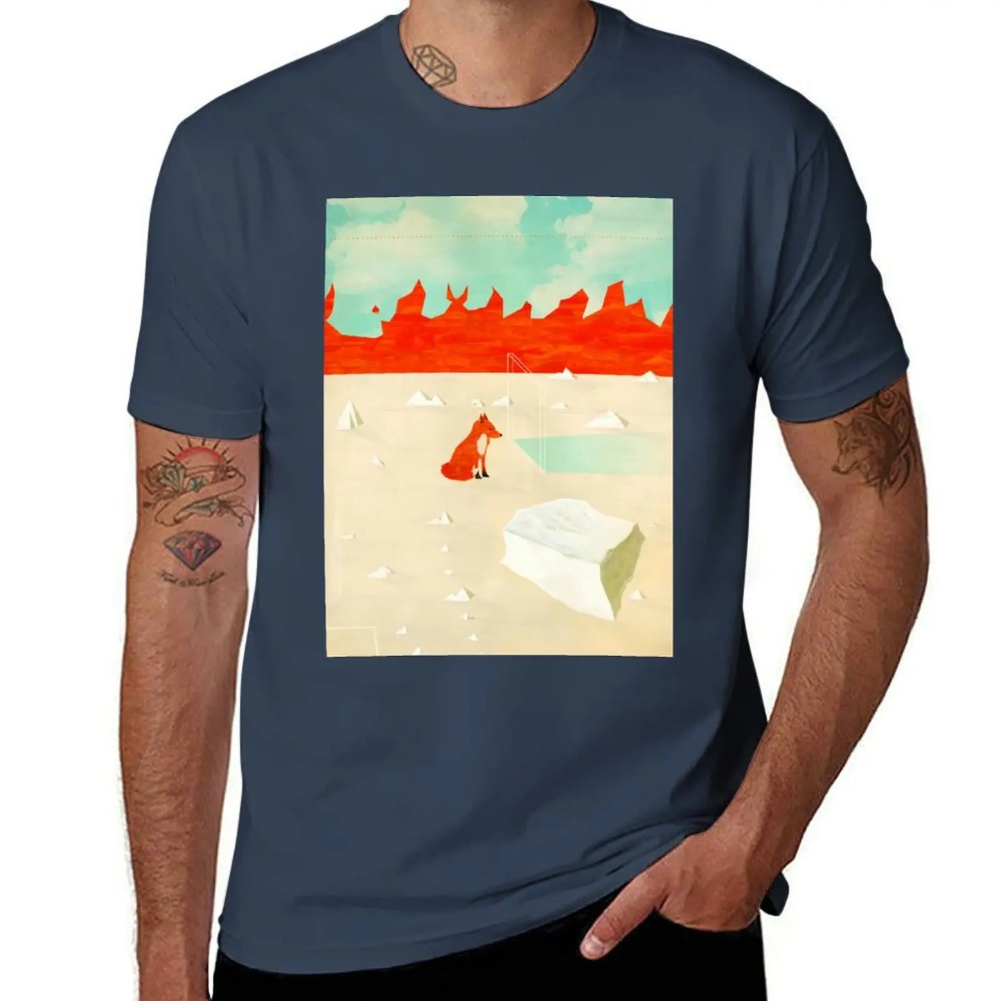 Emarosa : "Fox Artwork" (2010) graphic tee