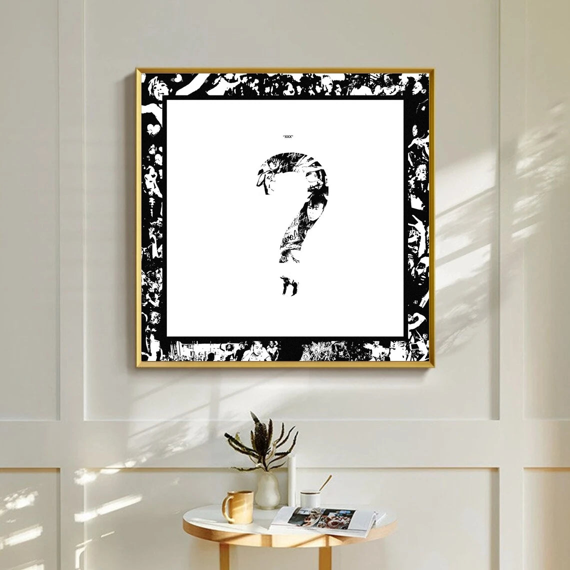 XXXTentacion : ? Music Album Cover Canvas Art ( No Frame )