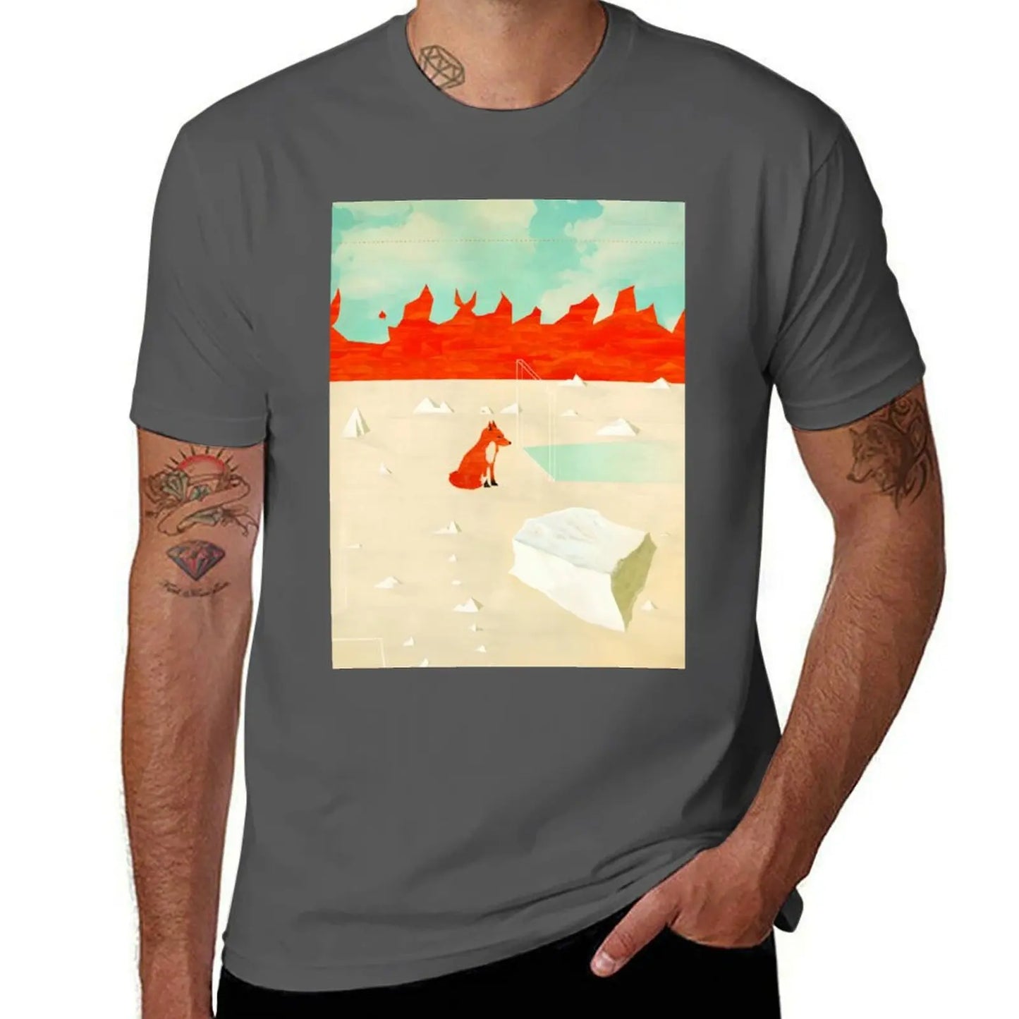 Emarosa : "Fox Artwork" (2010) graphic tee