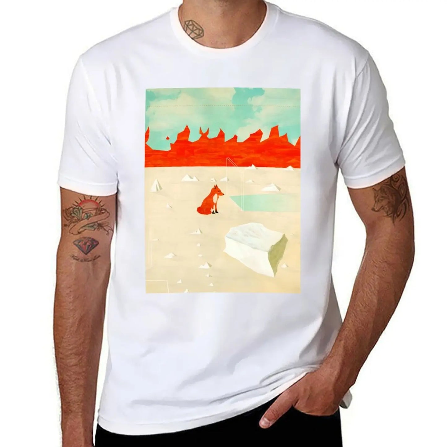 Emarosa : "Fox Artwork" (2010) graphic tee